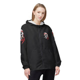 Rogezac Windbreaker Jacket skulls on sleeves