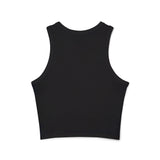 LeahKlea Women's Micro Rib Racer Tank Top