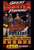 OPEN PARTY LOBSTER FISHING CHARTER-DEPOSIT ONLY